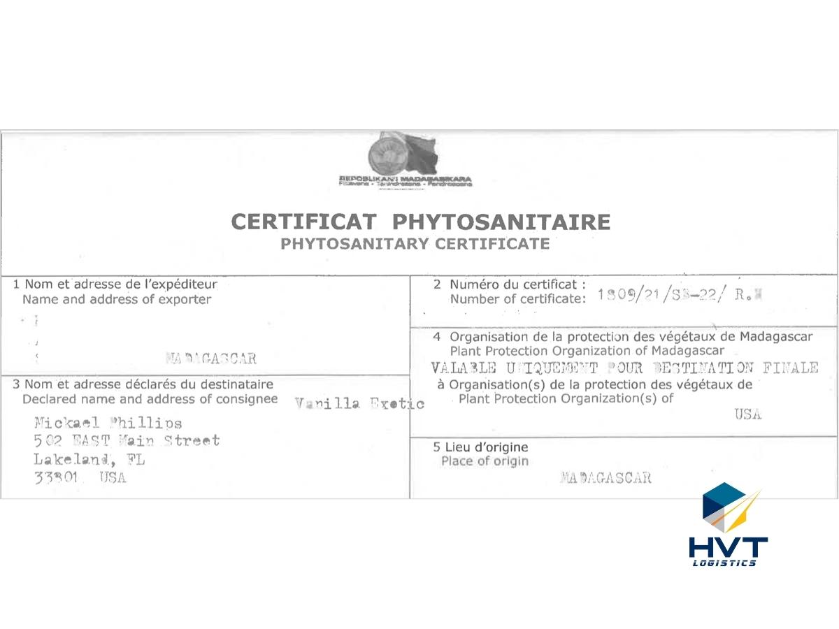 Phytosanitary-Certificate