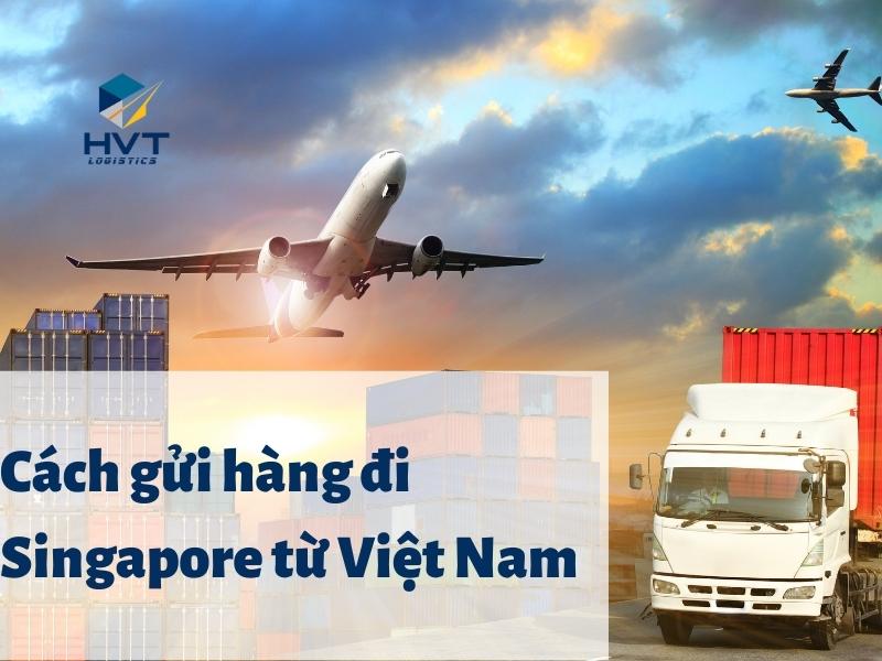 Có 3 cách gửi hàng từ Việt Nam đi Singapore thông dụng