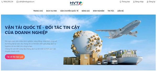 HVT Logistics - Vận tải quốc tế chuyên nghiệp